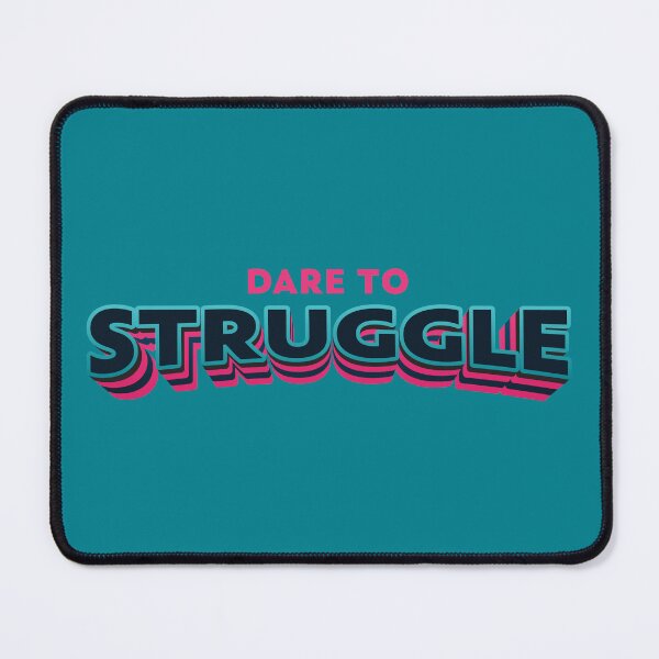 Item preview, DARE TO STRUGGLE – Crypto Conviction Statement Design designed and sold by CryptoAuntie.