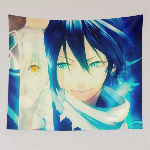 Item preview, Anime Yato Blue Divine Glow Spirit Energy From Noragami designed and sold by thedarvills.