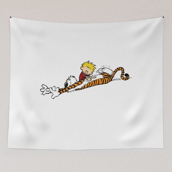 Item preview, Calvin and Hobbes Retro  Sticker designed and sold by ciejkale9.