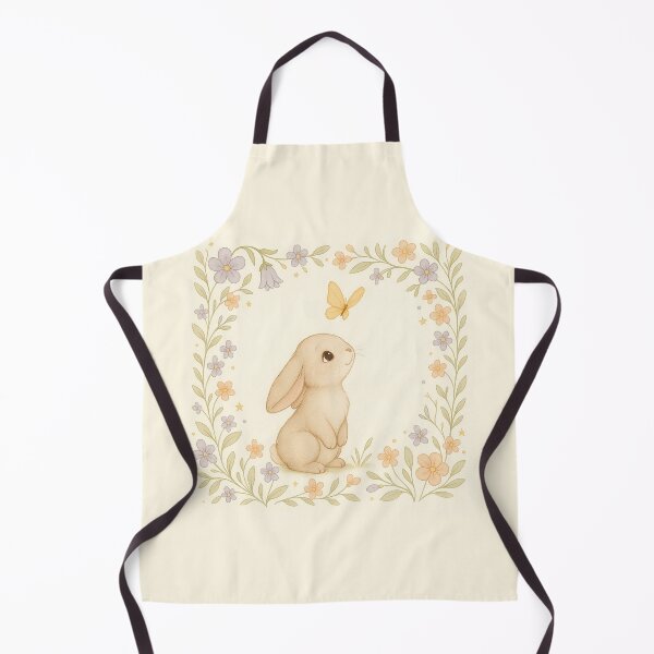 Item preview, FunscapeHQ – Dreamy Bunny with Butterfly Garland – Gentle Animal Print for Kids’ Tshirts & Gifts designed and sold by FunscapeHQ.