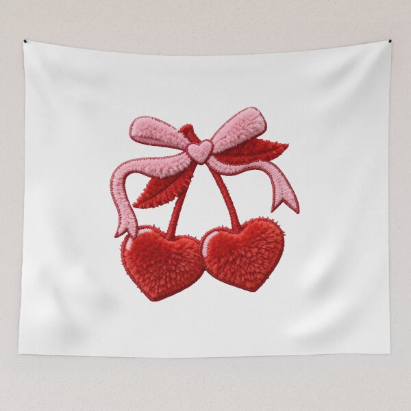 Item preview, Latch Hook Yarn Coquette Valentine Cherry designed and sold by Suslyakovasamui.