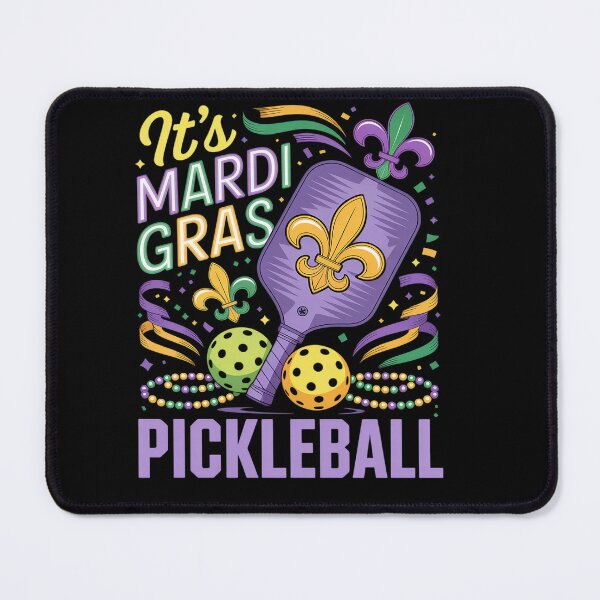 Item preview, Mardi Gras Pickleball Player Team Costume Masked Beads designed and sold by RonnasJackson.