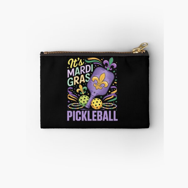 Item preview, Mardi Gras Pickleball Player Team Costume Masked Beads designed and sold by RonnasJackson.