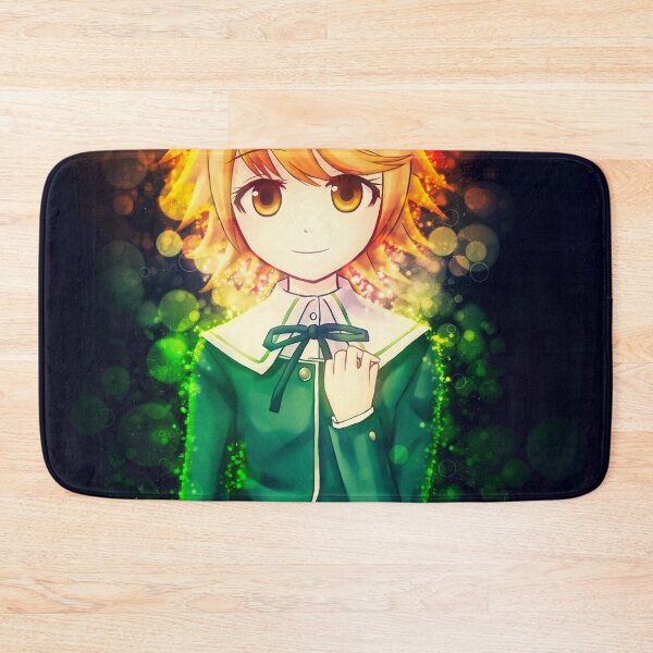Item preview, Chihiro Fujisaki Bright Danganronpa Genius Surrounded By Digital Green Glow designed and sold by thedarvills.