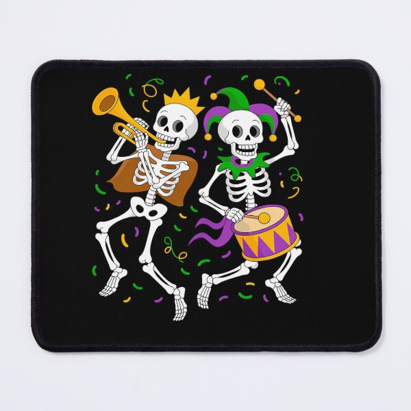 Item preview, Mardi Gras Skeleton designed and sold by RonnasJackson.