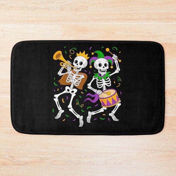 Item preview, Mardi Gras Skeleton designed and sold by RonnasJackson.