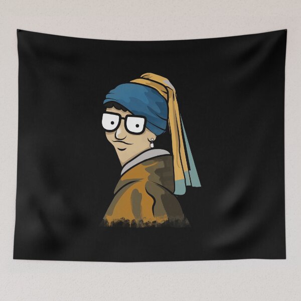 Item preview, Belcher With A Pearl Earring  designed and sold by Katebush22x2.