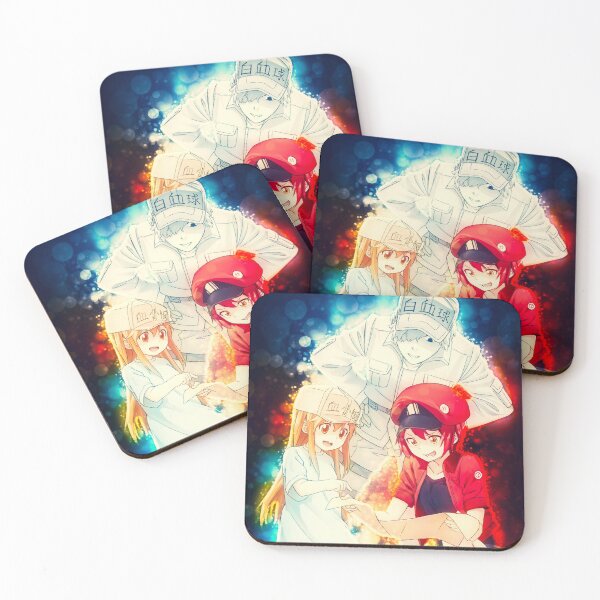 Item preview, Heroic Neutrophil From Cells At Work Anime With Fierce Dedication designed and sold by thedarvills.