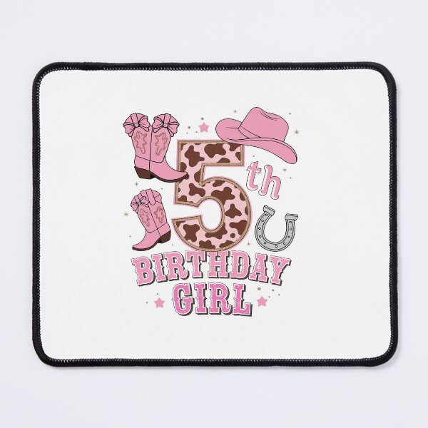 Item preview, Kids 5th Birthday Girl Rodeo Western Cowgirl Birthday Party designed and sold by Rrettgison.