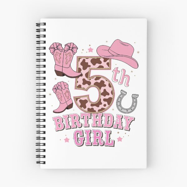Item preview, Kids 5th Birthday Girl Rodeo Western Cowgirl Birthday Party  designed and sold by Rrettgison.