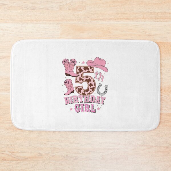 Item preview, Kids 5th Birthday Girl Rodeo Western Cowgirl Birthday Party  designed and sold by Rrettgison.