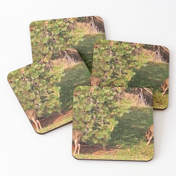 Item preview, Deer at the Tree Line, Northeast Ohio designed and sold by Oceandiana.