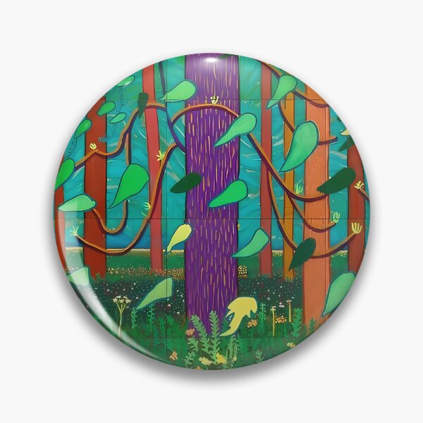 Item preview, Vibrant Forest Leaf Pattern Scene designed and sold by JColeUWin.