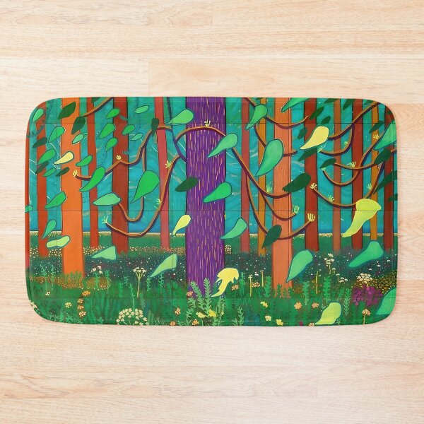 Item preview, Vibrant Forest Leaf Pattern Scene designed and sold by JColeUWin.