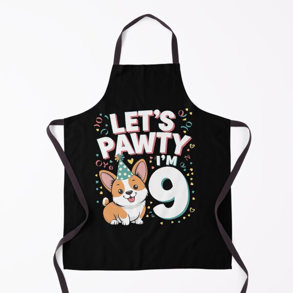 Item preview, Let's Pawty Corgi Birthday designed and sold by Rrettgison.