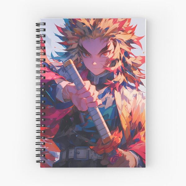 Item preview, Kyojuro Rengoku Demon Slayer Anime Flame Heroic Resolve designed and sold by thedarvills.