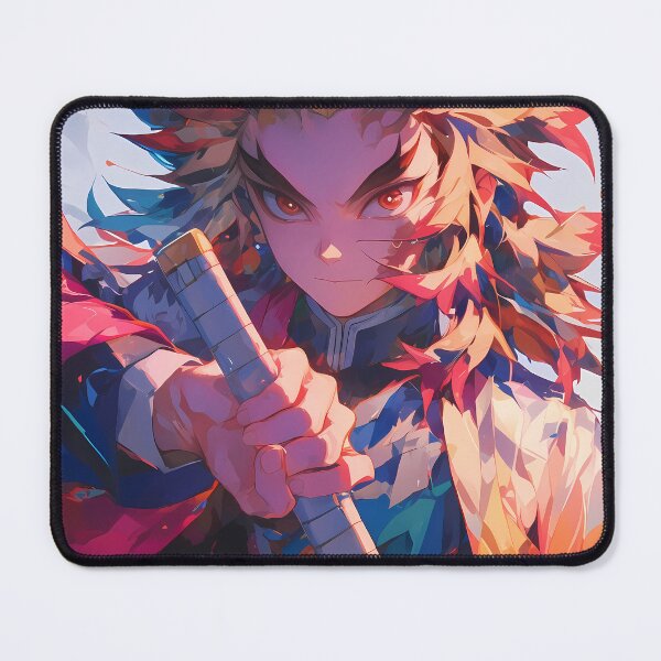 Item preview, Kyojuro Rengoku Demon Slayer Anime Flame Heroic Resolve designed and sold by thedarvills.