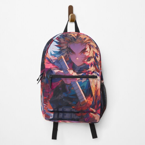Item preview, Kyojuro Rengoku Demon Slayer Anime Flame Heroic Resolve designed and sold by thedarvills.