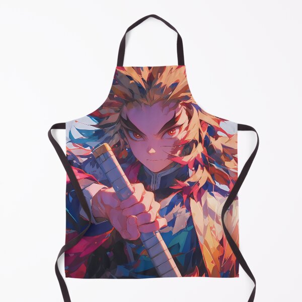 Item preview, Kyojuro Rengoku Demon Slayer Anime Flame Heroic Resolve designed and sold by thedarvills.