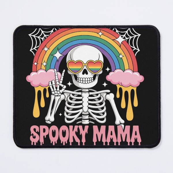Item preview, Spooky Mama Rainbow Skeleton Halloween designed and sold by Eskomeranola.