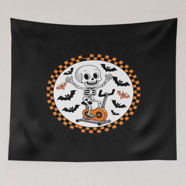 Item preview, Spooky Spin Halloween Spin Class Spinning designed and sold by Eskomeranola.