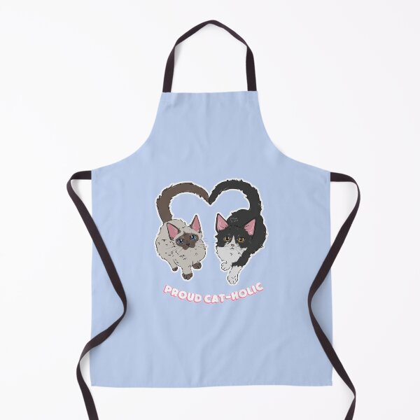 Item preview, Proud cat-holic | tuxedo and siamese cat duo designed and sold by annx-arsr.