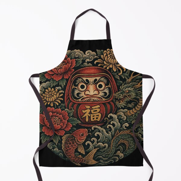 Item preview, Floral Fortune Daruma designed and sold by pecussoul.