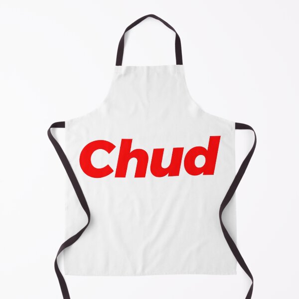 Item preview, Chud, Red Italic Bold Memes designed and sold by Memes N Lore .