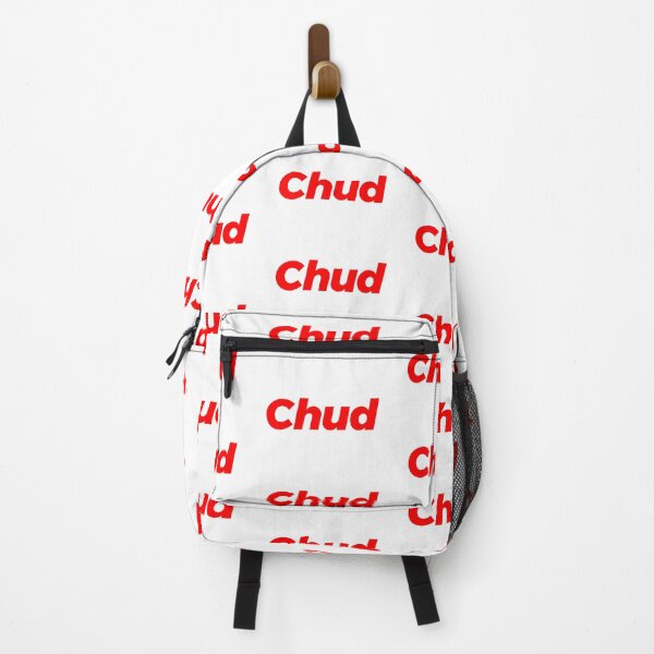 Item preview, Chud, Red Italic Bold Memes designed and sold by Memes N Lore .