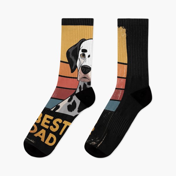 Item preview, Men's Mens Quote Best Dog Dad Ever Vintage Dalmatian designed and sold by Rrettgison.