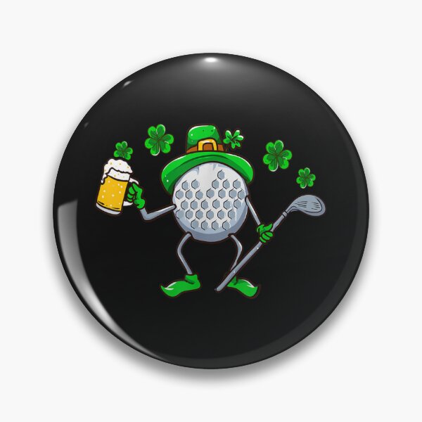 Artikelvorschau, St. Patrick's Day Golf Golfen Irischer Golfer Bier entworfen und verkauft von LorraineMargie.