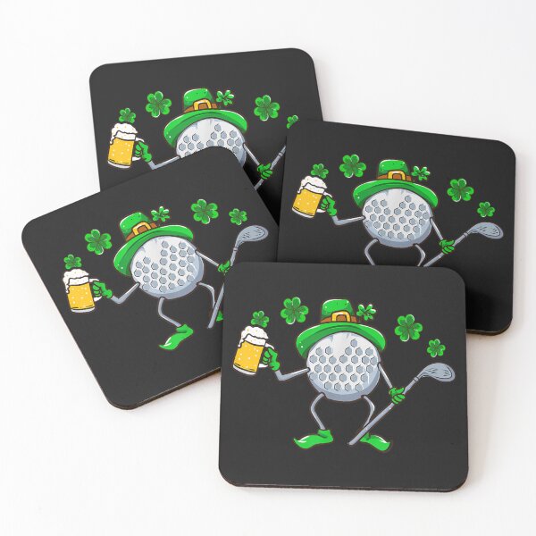 Item preview, St Patricks Day Golf Golfing Irish Golfer Beer  designed and sold by LorraineMargie.