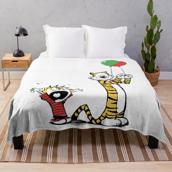 Item preview, Calvin and Hobbes Retro Funny Sticker designed and sold by Carley Peter.