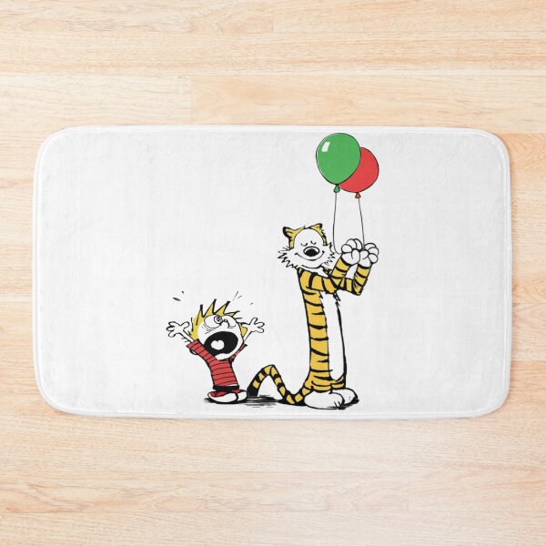 Item preview, Calvin and Hobbes Retro Funny Sticker designed and sold by Carley Peter.