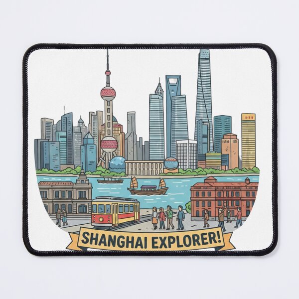 Item preview, Shanghai Explorer designed and sold by Voyager Vibes.