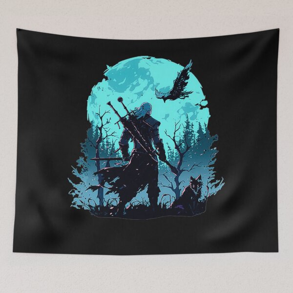Item preview, Geralt Of Rivia Witcher Wolf Witcher Fan designed and sold by NovaNeal.