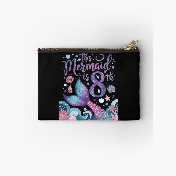 Item preview, Mermaid is 8 Yrs Old 8th Birthday Girl Mermazing Theme designed and sold by Rrettgison.