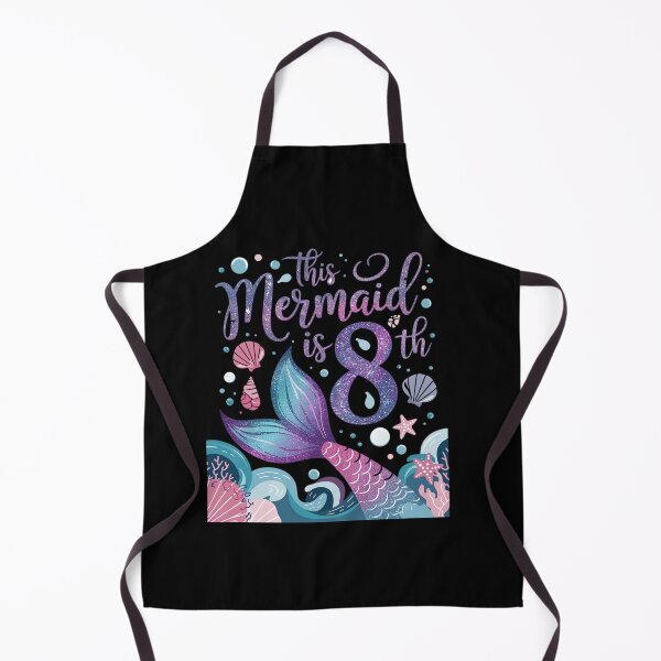 Item preview, Mermaid is 8 Yrs Old 8th Birthday Girl Mermazing Theme designed and sold by Rrettgison.