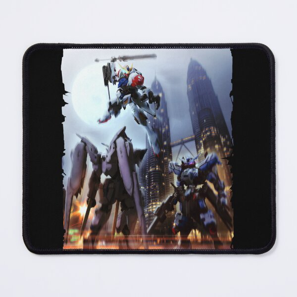 Item preview, Barbatos vs Bael vs Vidar Gundam vector Digital Artwork full colour designed and sold by sabartgunpla.