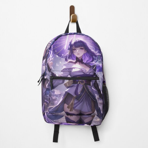 Item preview, Raiden Shogun Genshin Impact Anime Girl Lightning designed and sold by thedarvills.
