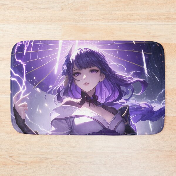 Item preview, Raiden Shogun Genshin Impact Anime Girl Lightning designed and sold by thedarvills.