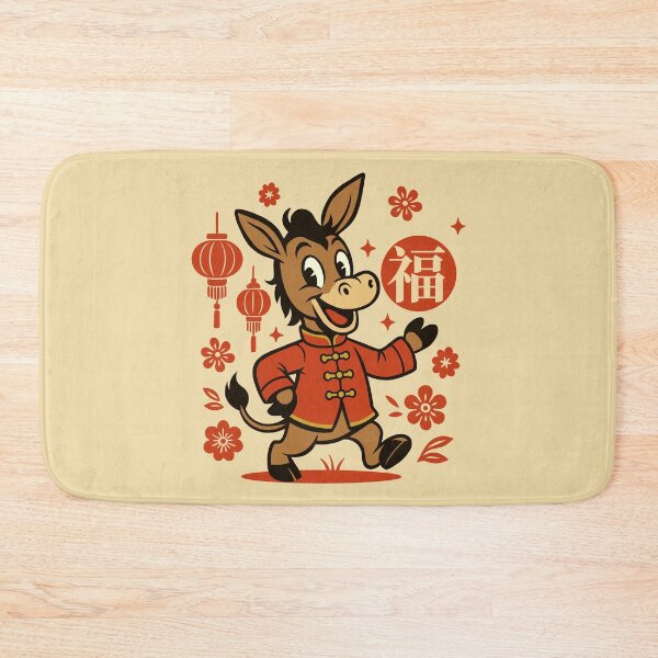 Item preview, Lunar New Year Donkey designed and sold by Ghost on Toast.