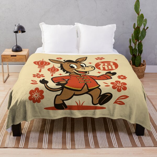 Item preview, Lunar New Year Donkey designed and sold by Ghost on Toast.