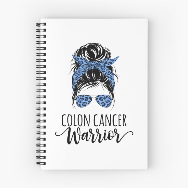 Item preview, Messy Bun Colon Cancer Warrior Colon Cancer Awareness designed and sold by Rrettgison.