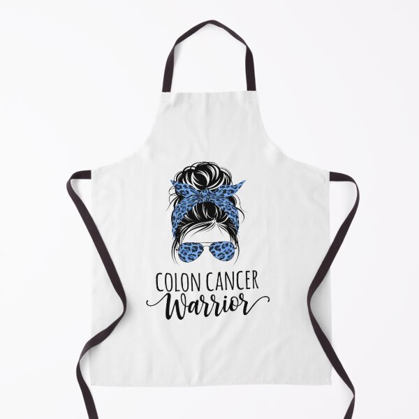 Item preview, Messy Bun Colon Cancer Warrior Colon Cancer Awareness designed and sold by Rrettgison.