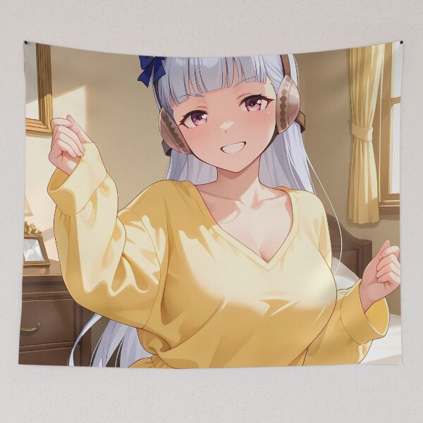 Item preview, Gold Ship Uma Musume Pretty Derby Cheerful Yellow Room Sunshine Glow designed and sold by mildaclairmo.