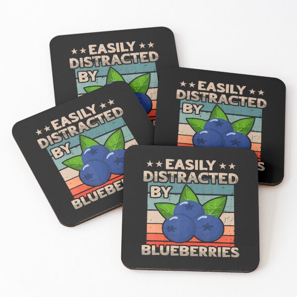 Item preview, Easily Distracted By Blueberries - Vintage Blueberry designed and sold by reeneregen.