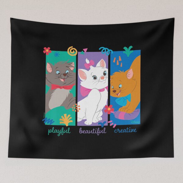 Item preview, The Aristocats  Kittens MarieToulouse Berlioz designed and sold by Carley Peter.