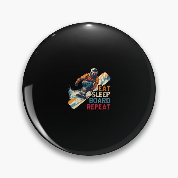 Item preview, Snowboarder Eat Sleep Board Repeat designed and sold by jayeshainch.