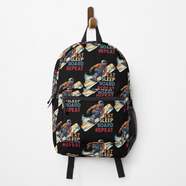 Item preview, Snowboarder Eat Sleep Board Repeat designed and sold by jayeshainch.